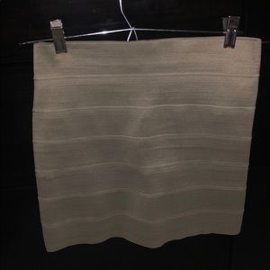 Bandage Beige Skirt